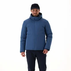 Wattierte Herrenjacke mit Kapuze