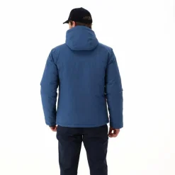 Wattierte Herrenjacke mit Kapuze