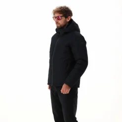 Wattierte Herrenjacke mit Kapuze