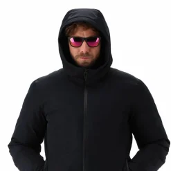 Wattierte Herrenjacke mit Kapuze