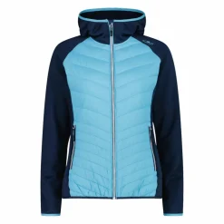 Wattierte Hybrid-Kapuzenjacke Unlimitech für Damen
