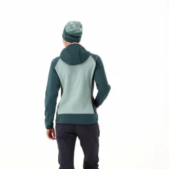 Wattierte Hybrid-Kapuzenjacke Unlimitech für Damen