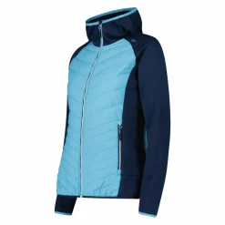 Wattierte Hybrid-Kapuzenjacke Unlimitech für Damen