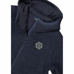 Wattierte Jacke aus Knit Tech für Herren mit Kapuze