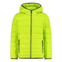 Wattierte Jungenjacke mit Kapuze