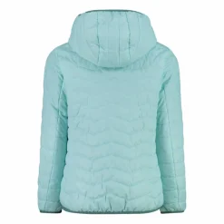 Wattierte Steppjacke mit Kapuze für Mädchen