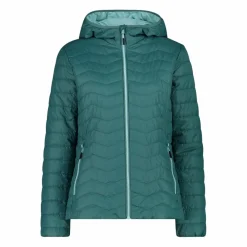 Wattierte Steppjacke mit Kapuze für Damen