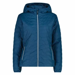 Wattierte Steppjacke mit Kapuze für Damen