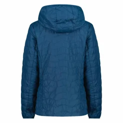 Wattierte Steppjacke mit Kapuze für Damen