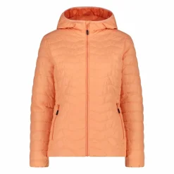 Wattierte Steppjacke mit Kapuze für Damen