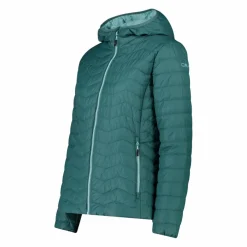 Wattierte Steppjacke mit Kapuze für Damen