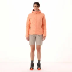 Wattierte Steppjacke mit Kapuze für Damen