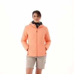 Wattierte Steppjacke mit Kapuze für Damen