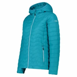 Wattierte Steppjacke mit Kapuze für Damen