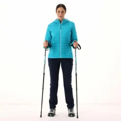 Wattierte Steppjacke mit Kapuze für Damen