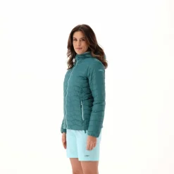 Wattierte Steppjacke mit Kapuze für Damen