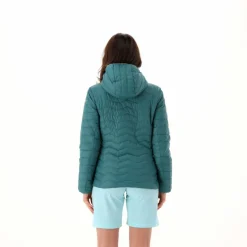 Wattierte Steppjacke mit Kapuze für Damen