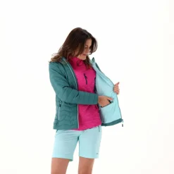 Wattierte Steppjacke mit Kapuze für Damen