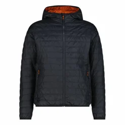 Wattierte Steppjacke mit Kapuze für Herren