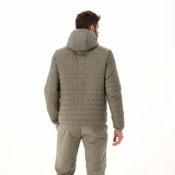 Wattierte Steppjacke mit Kapuze für Herren