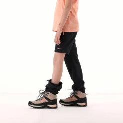 Zip-Off-Mädchenhose aus Stretchgewebe