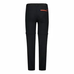 Zip-Off-Mädchenhose aus Stretchgewebe