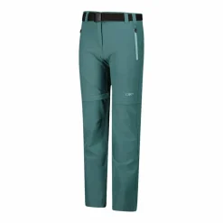 Zip-Off-Mädchenhose aus Stretchgewebe