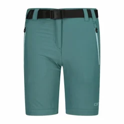 Zip-Off-Mädchenhose aus Stretchgewebe