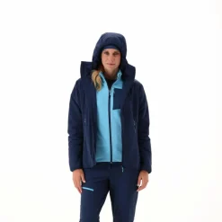 Zusammenfaltbare wasserabweisend Damenjacke mit Kapuze