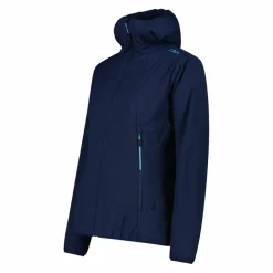 Zusammenfaltbare wasserabweisend Damenjacke mit Kapuze