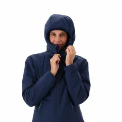 Zusammenfaltbare wasserabweisend Damenjacke mit Kapuze