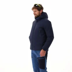 Zusammenfaltbare wasserabweisend Herrenjacke mit Kapuze