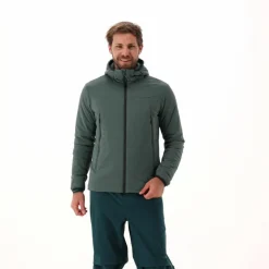 Zusammenfaltbare wasserabweisend Herrenjacke mit Kapuze