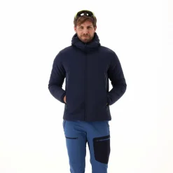 Zusammenfaltbare wasserabweisend Herrenjacke mit Kapuze