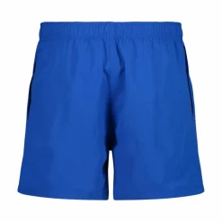 Zweifarbige Bermuda-Badeshorts