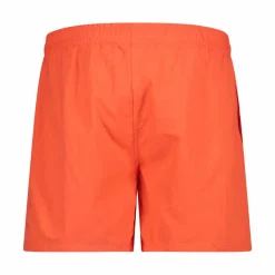 Zweifarbige Bermuda-Badeshorts