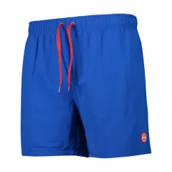 Zweifarbige Bermuda-Badeshorts
